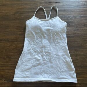LULULEMON white workout tank